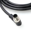 ZBLZGP M12 A-Code 5 Pin Male Bare Cable, 40M, Tinned Copper Conductor, Flame Retardant TPE Insulation, for Electrical Control Systems in Factories view 2