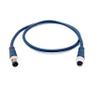 FOWIUNYE 1.64ft M8 4 Pins Male to Female Connector Cable, A Code Straight Molding Cable Female to Male Aviation Sensor Electrical PVC Wire 30V 4A AC/DC Industrial Molded Wire AWG240.5Meter view 4