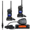 Retevis GMRS Communicate Solutions, RA87 GMRS Mobile Radio(1 Pack) Bundle with HA1G Walkie Talkies, NOAA(2 Packs) MR300 Mobile Radio Antenna, Communication Kit for Off-Road view 1