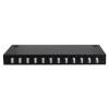 Duogalia LC-MM 12 Duplex 24 Port Rack Mount Enclosure Box with Splice Tray Multimode LC-OM2 Kit (Includes 1.2 Meter Pigtail and 12PC Coupler) view 1