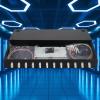 Duogalia LC-MM 12 Duplex 24 Port Rack Mount Enclosure Box with Splice Tray Multimode LC-OM2 Kit (Includes 1.2 Meter Pigtail and 12PC Coupler) view 2