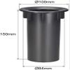 XYWHPGV 84mm x 150mm Speaker Port Tube Subwoofer Bass Reflex Tube Bass Woofer Box 2pcs(d76be c40c8 5ec72 5a4a4 14a39 1261e view 2