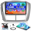 8Core 6+128G Android 15 Car Stereo for 2006 2007 2008 Honda Pilot,9 inch IPS 1280 * 720 Touch Screen Radio Wireless Apple Carplay Android Auto DSP 5G WiFi Bluetooth GPS FM RDS+Free AHD Backup Camera view 1