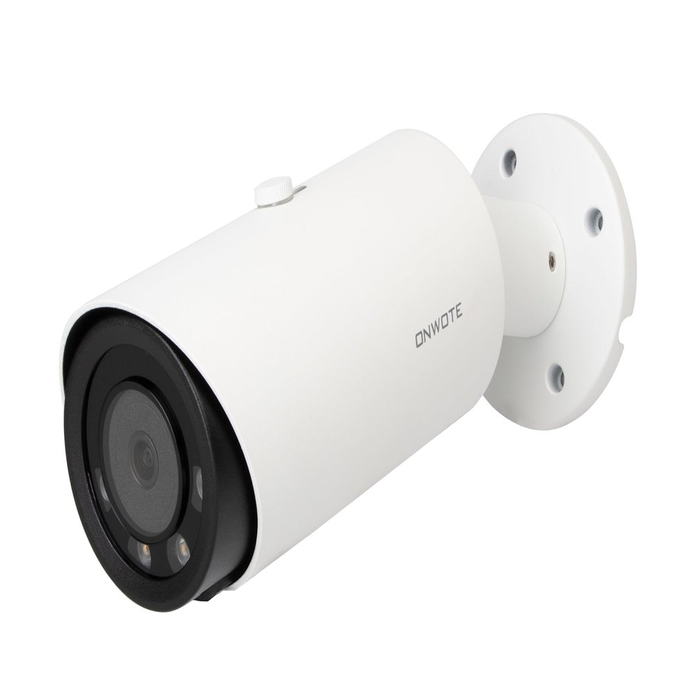 ONWOTE 12MP PoE IP Security Camera Outdoor, Smart Color Night Vision, 4000x3000 12 Megapixels 30fps, 123 FoV, AI Detection, Commercial Wired Camera for Business, Add-on to PoE NVR System