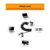 Baglaum Laptop Computer Lock Laptop Lock Anti-Theft Lock Universal Retractable Spring Rope Steel Cable Key Computer Lock view 4