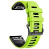 BRART 26 22mm Official Same Paragraph Watchband For Garmin Fenix 6S 6 6X Pro 5S 5 5X Plus 3HR 935 D2 Silicone Release Quick Wrist Band (Color : G, Size : 26mm Fenix 3 HR D2) view 3