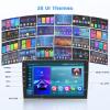 Roinvou 2+64G Android CarPlay Stereo for 2014-2019 Ford Escape, Built-in Wireless CarPlay Radio with Android Auto, 9'' Touch Screen in-Dash GPS Navigation Support Mirror Link BT FM RDS AHD DSP view 4