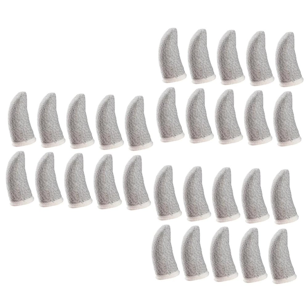 Healvian 30pcs Breathable Finger Sleeves Wear-Resistant Touchscreen Protectors for Gaming Nano for Mobile Devices Enhanced Gaming