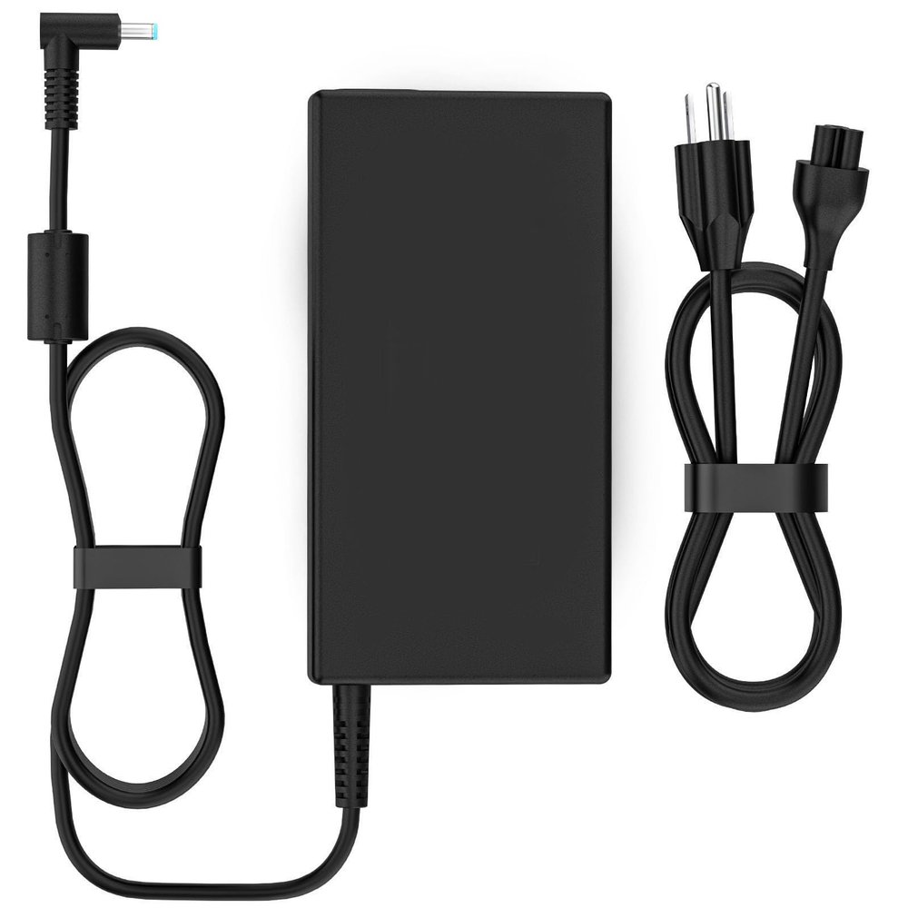 120W 19.5V 6.15A Laptop Charger 710415-001 Fit for HP USB-C Dock G5,USB-C/A Universal Dock G2 5TW13AA,Docking Statio Charger,Envy 15 17 Series 732811-002 Adapter Power Supply 4.5 * 3.0mm Blue Tip
