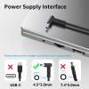 120W 19.5V 6.15A Laptop Charger 710415-001 Fit for HP USB-C Dock G5,USB-C/A Universal Dock G2 5TW13AA,Docking Statio Charger,Envy 15 17 Series 732811-002 Adapter Power Supply 4.5 * 3.0mm Blue Tip view 4