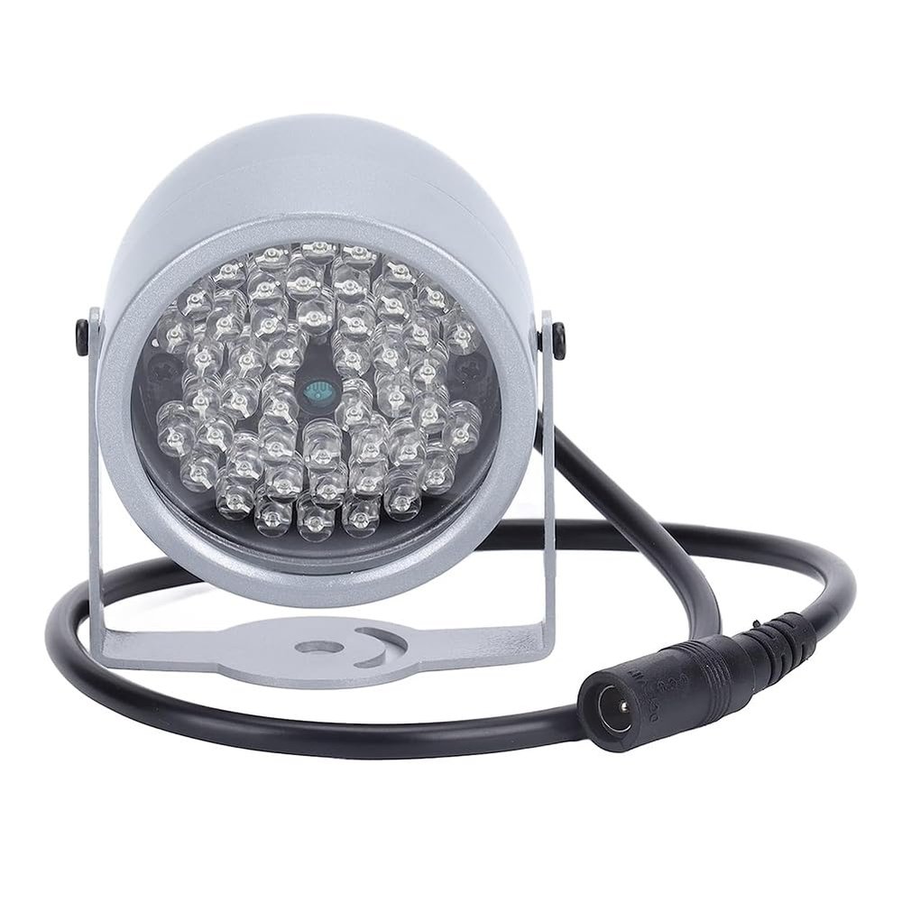 Baglaum 1 Pcs IR Illuminators Night Vision Infrared Light 48 LED Night Vision Waterproof Lamp IR Infrared Light for Indoor