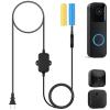 UYODM 20Ft/6m Charging Cable Power Adapter Designed for Blink Video Doorbell-1st Gen (Replace Battery), Blink Outdoor 4 (4th Gen) & XT3, Doorbell Transformer with IP67 Weatherproof Power Cable Black view 1