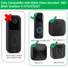 UYODM 20Ft/6m Charging Cable Power Adapter Designed for Blink Video Doorbell-1st Gen (Replace Battery), Blink Outdoor 4 (4th Gen) & XT3, Doorbell Transformer with IP67 Weatherproof Power Cable Black view 2