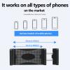 Adjustable Car Cup Phone Holder, Universal 360 Degree Rotation Cup Holder Mount for iOS, 2 Devices, Sturdy Construction, Easy Installation view 3