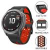 AXPTI 22/26MM Silicone Watchband Bracelet For Garmin Fenix 7 7X 5 5X Plus 6 6X Pro 3 3HR Epix Smart Watch Band QuickFit Easy Fit Strap (Color : H, Size : QuickFit 22mm) view 4