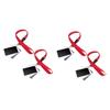 HOMSFOU 4sets Portable Exposure Reference Card Grey White Cards for Accurate Photography Adjustments and Light Calibration view 1