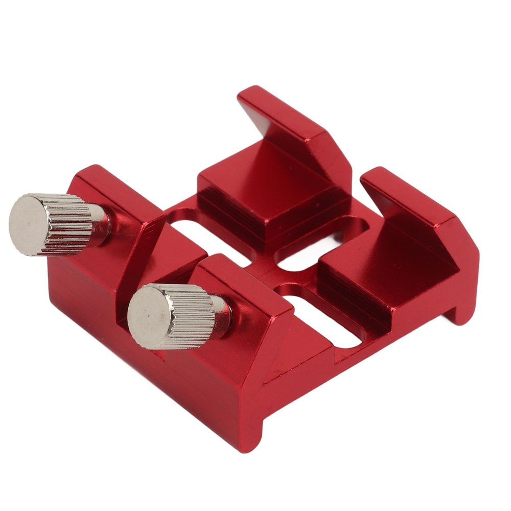 Aluminum Alloy Dovetail Base with Thumbscrew Locks, Universal Mount Bracket for C8 C8HD C925 C11HD, 80ED 102ED 130APO, 100ED Binoculars Compatible with (Red)