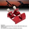 Aluminum Alloy Dovetail Base with Thumbscrew Locks, Universal Mount Bracket for C8 C8HD C925 C11HD, 80ED 102ED 130APO, 100ED Binoculars Compatible with (Red) view 2