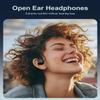 Jzones Open Ear Headphones Wireless Bluetooth 5.3, Open Ear Earbuds with Dual 16.2mm Dynamic Drivers 60 Hours Playtime Waterproof Sport Earbuds Compatible with iPhone Android TV view 3