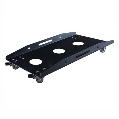 FATALE Computer Tower Stand Under Desk PC Stand, Metal CPU Rack Cart, Mobile PC Case Stand with Locking Casters, Fits Most Gaming PC Cases Computer Stand ( Color : Black )