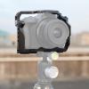 BGNing R50 Camera Cage Rig for EOS R50 Cage Aluminum Video Rig 1/4" 3/8" Thread Holes Cold Shoe Mount Protective Frame DSLR Camera Stabilizer view 2