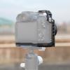 BGNing R50 Camera Cage Rig for EOS R50 Cage Aluminum Video Rig 1/4" 3/8" Thread Holes Cold Shoe Mount Protective Frame DSLR Camera Stabilizer view 4