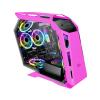 ARrase Computer Case,ATX Desktop Case, 7-Fan Mid-Tower Computer Case,Tempered Glass Side Panel,with Front I/O USB Panel,Supports Water Cooling (Color : Style 3), 18648 view 1