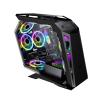ARrase Computer Case,ATX Desktop Case, 7-Fan Mid-Tower Computer Case,Tempered Glass Side Panel,with Front I/O USB Panel,Supports Water Cooling (Color : Style 1), 18648 view 1
