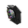 ARrase Computer Case,7 Fans, Small Matx Main Case Desktop,Tempered Glass Side Panel,Suitable for Gaming and Office,Supports Water Cooling (Color : Style 2), 18648 view 1