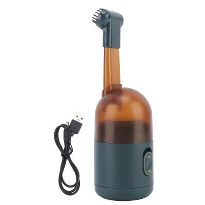 Xcello Slim Green Cordless Vacuum Cleaner for Efficient Home Desktop and Keyboard Cleanse