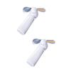 HOMSFOU 2pcs Shiny Handheld Fan Fan for Laptop Rechargeable Table Portable Personal Cooler for Office Home view 1