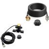Anina Adjustable NMO Antenna Mount Bracket, Mount Cap, UHF PL259 RG58 Coaxial Cable 16ft Coax Cable NMO to PL259 RG58 Coaxial Wire, NMO Rain Cap for VHF/UHF Antenna view 1