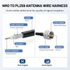 Anina Adjustable NMO Antenna Mount Bracket, Mount Cap, UHF PL259 RG58 Coaxial Cable 16ft Coax Cable NMO to PL259 RG58 Coaxial Wire, NMO Rain Cap for VHF/UHF Antenna view 4