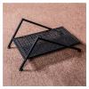 FATALE Computer Tower Stand Household Storage Rack Tower Computer CPU Stand CPU Holder Desktop PC Case Stand with Side Metal Bracket Computer Stand view 1