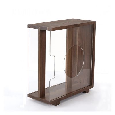 XibanY Record Storage Shelf Vinyl LP Record Storage Rack 12 Inch Vinyl Record Storage Box Retro Acrylic CD Rack Record Holder Shelf (Color : A)