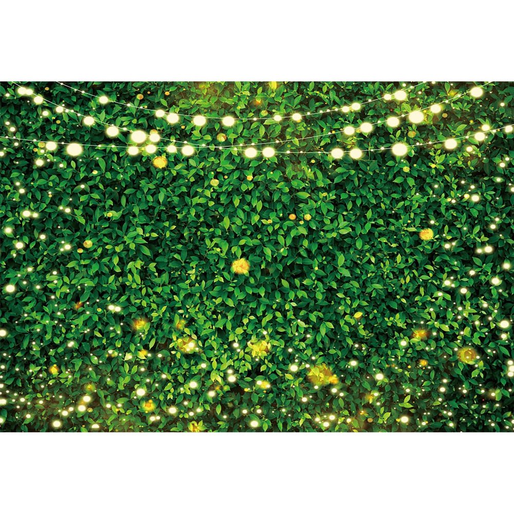 dnldliq 8x6ft Green Leaves Photography Backdrops Spring Nature Photo Backdrop Women Birthday Wedding Newborn Baby Shower Grass Wall Backdrop Spring Party Decor Background Banner Photo Props