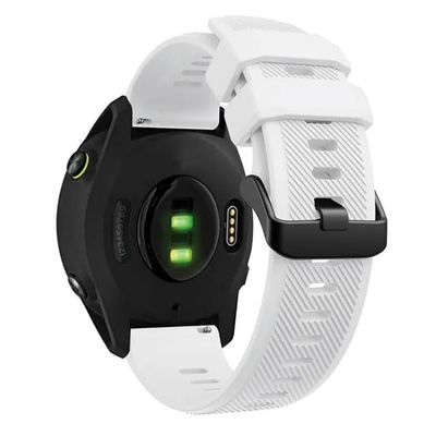 VELORE 22mm Silicone Strap For Garmin Forerunner 745 Smart Watch Bracelet Sport Straps Correa Belt Accessories Wristband Band (Color : A, Size : For Forerunner 745)