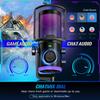 FIFINE Gaming PC Microphone, USB Streaming Microphone with Game Chat Balance, Computer Condenser Desktop RGB Mic with Mute Button, Noise Cancellation for Podcast/Twitch/Discord-AMPLIGAME AM6 view 3