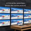 4K 60Hz HDMI Splitter 1x 9 Video Distributor Converter 1 in 9 Out Multi-Screen Display Screen Share Support EDID Resolution Management Function 1 PC to Several Monitor view 3