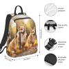 ALLiYa Cute Corgi Dog Printed Travel Laptop Backpack Waterproof Lightweight Foldable Backpack Bag Lightweight Backpack Women For Travel view 4