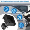 WIKIBB Windshield Suction Cup Mounting Bracket Screen Suction Cup Mount with Sun Visor for Holley EFI Terminator X and Sniper view 4