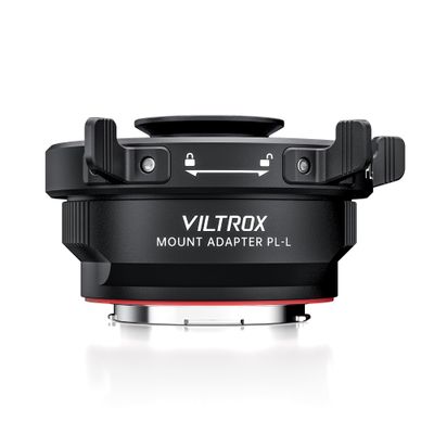 VILTROX PL-L Lens Mount Adapter Ring Compatible with PL Lens to L Mount Camera Panasonic S1 S1R S1H S5/Leica SL SL2 CL TL/Sigma FP DSLR Cameras, with Two caps, Detachable Ring Base