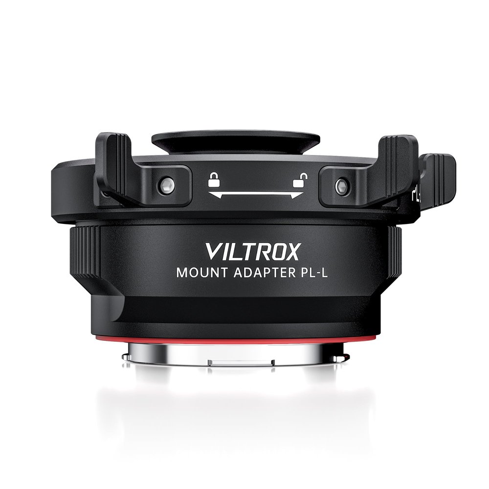 VILTROX PL-L Lens Mount Adapter Ring Compatible with PL Lens to L Mount Camera Panasonic S1 S1R S1H S5/Leica SL SL2 CL TL/Sigma FP DSLR Cameras, with Two caps, Detachable Ring Base