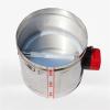 201Stainless Steel 12V/24V/22V Motorized Damper Solenoid Valve 4/5/6/8 inch Air Duct Vent 63/76/80/100/125/150/200/250 mm (Color : DC12V, Size : OD 80mm) view 3