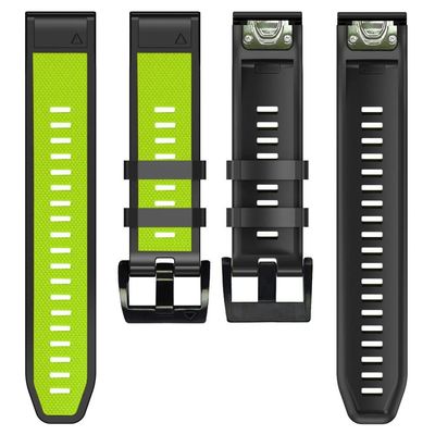 BRART 26 22mm Quickfit Watchband Strap for Garmin Fenix 7 7x Watch Easyfit Wristband Fenix 6 6x 5x 5 3HR Forerunner 935 945 Instinct 2 (Color : S, Size : For D2 Bravo)