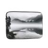 Lake with Foggy Moun View Laptop Sleeve Case 12 inch Laptop Bag Shockproof Protective Notebook Case Computer Carrying Bag Case view 1