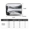 Lake with Foggy Moun View Laptop Sleeve Case 12 inch Laptop Bag Shockproof Protective Notebook Case Computer Carrying Bag Case view 2