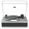 Turntable Record Player with Built-in Speakers, Vinyl Record Player Support Bluetooth Playback Auto Stop 33&45 RPM Speed RCA Line Out AUX in All-in-one Belt-Drive Turntable for Vinyl Records Grey view 1