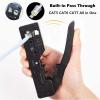 LYAART Cat5 Cat6 Cat7 Pass Through Crimper for RJ45 RJ12 RJ11 Network Connectors Modular Plugs Ethernet Cables EZ Crimp Tool view 3
