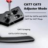 LYAART Cat5 Cat6 Cat7 Pass Through Crimper for RJ45 RJ12 RJ11 Network Connectors Modular Plugs Ethernet Cables EZ Crimp Tool view 4